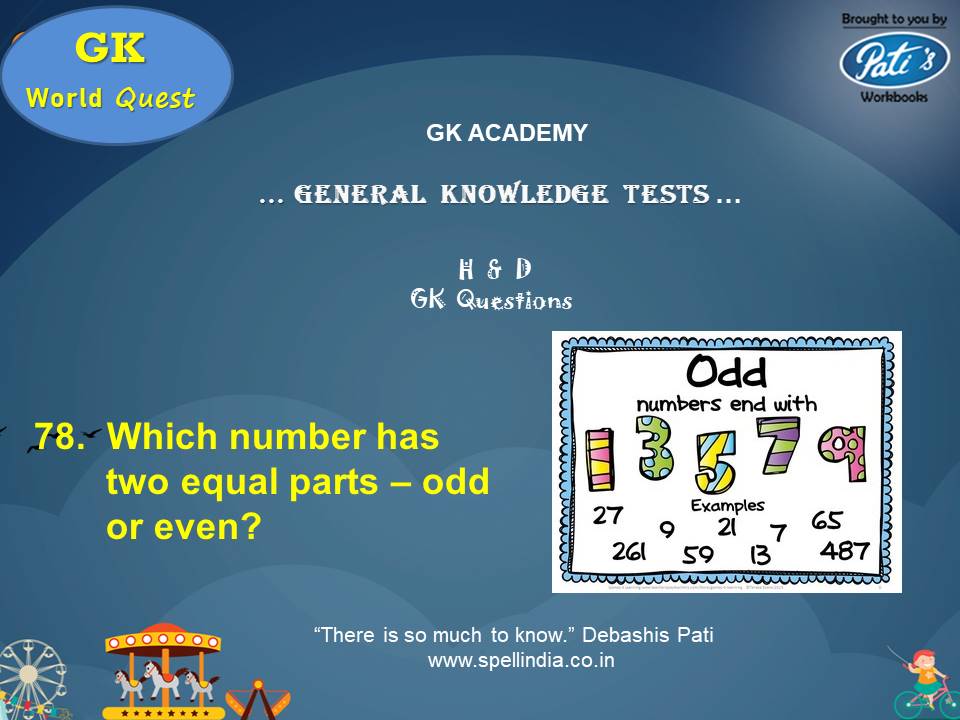 GK QUESTIONS FOR CHILDREN - GENERAL KNOWLEDGE